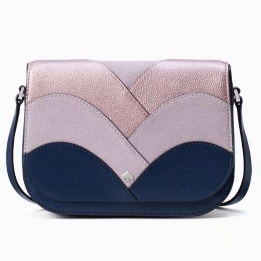 Kate Spade Nadine Patchwork Medium Flap Crossbody
